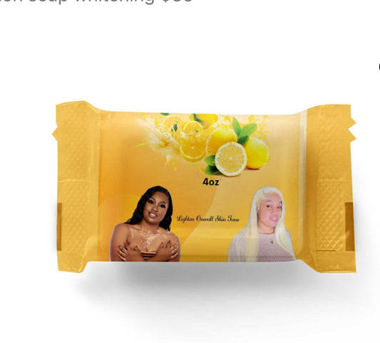 3pieces byenblan lemon soap whitening