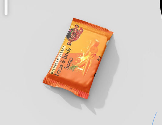 3pieces carrots soap byenblan